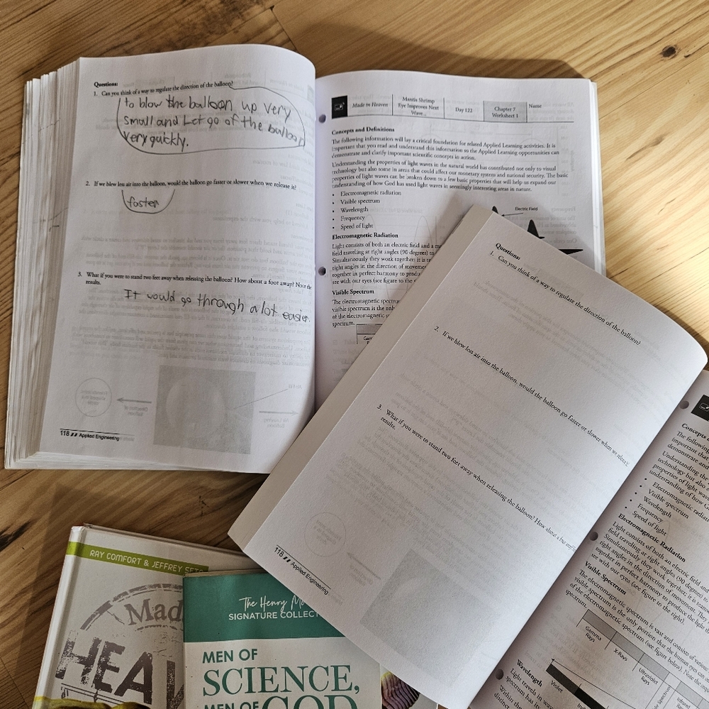 MasterBooks Applied Engineering Curriculum And Books - Picture 2 of 9